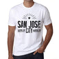 Mens Vintage Tee Shirt Graphic T Shirt Live It Love It San Jose White - White / Xs / Cotton - T-Shirt