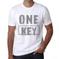 Mens Vintage Tee Shirt Graphic T Shirt One Key White - White / Xs / Cotton - T-Shirt