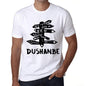 Mens Vintage Tee Shirt Graphic T Shirt Time For New Advantures Dushanbe White - White / Xs / Cotton - T-Shirt