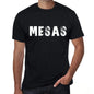 Mesas Mens Retro T Shirt Black Birthday Gift 00553 - Black / Xs - Casual