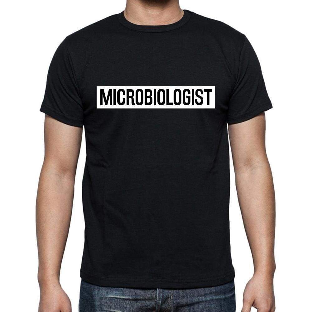 Microbiologist T Shirt Mens T-Shirt Occupation S Size Black Cotton - T-Shirt