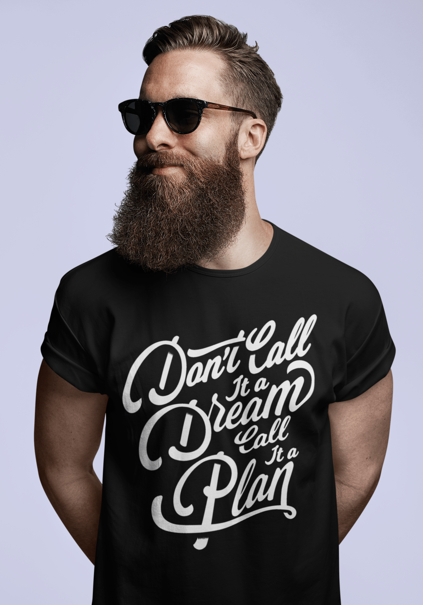 Men's T-Shirt Don't Call It Dream Vintage Cotton Motivational Birthday Gift