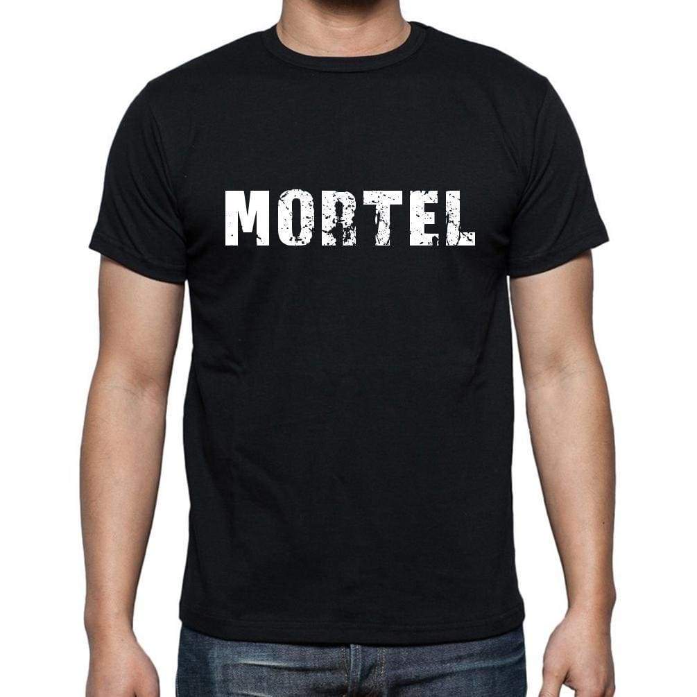 Mortel French Dictionary Mens Short Sleeve Round Neck T-Shirt 00009 - Casual