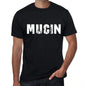 Mucin Mens Retro T Shirt Black Birthday Gift 00553 - Black / Xs - Casual