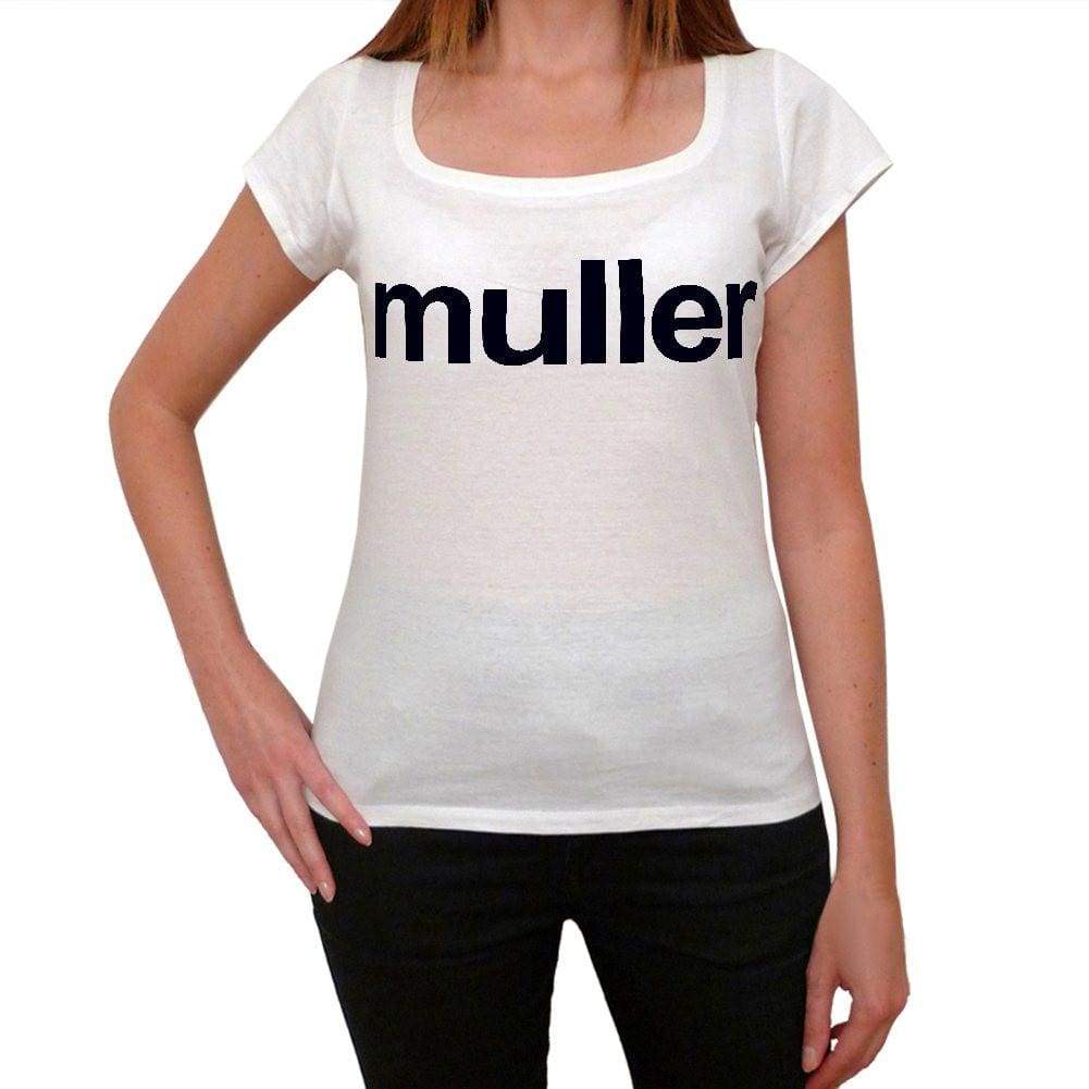 Muller Womens Short Sleeve Scoop Neck Tee 00036