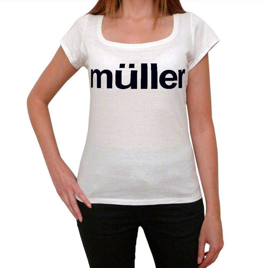 Müller Womens Short Sleeve Scoop Neck Tee 00036