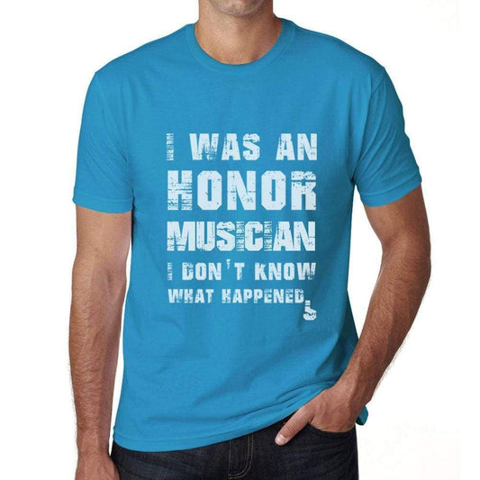 Musician What Happened Blue Mens Short Sleeve Round Neck T-Shirt Gift T-Shirt 00322 - Blue / S - Casual