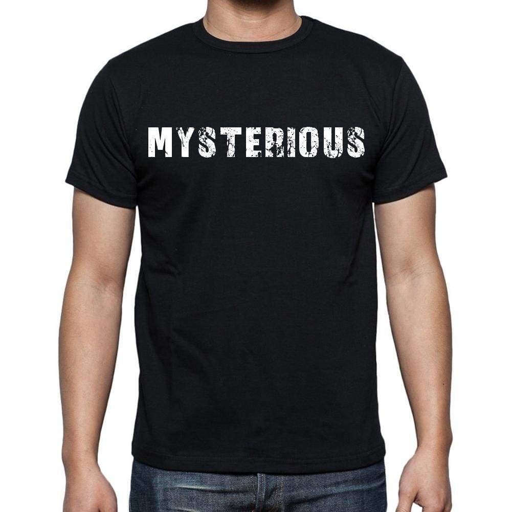 Mysterious Mens Short Sleeve Round Neck T-Shirt - Casual