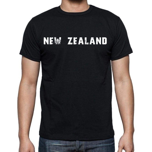 New Zealand T-Shirt For Men Short Sleeve Round Neck Black T Shirt For Men - T-Shirt