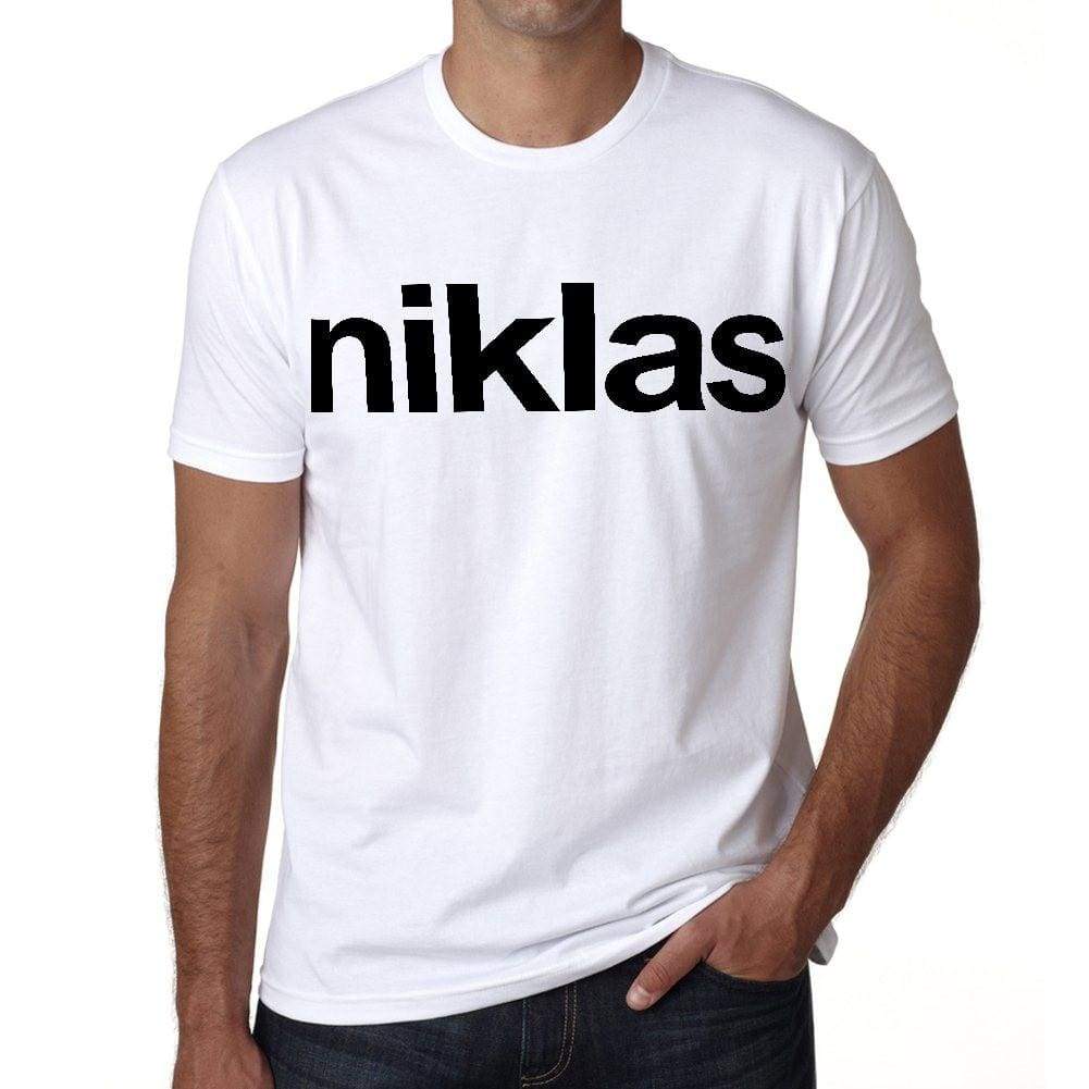 Niklas Mens Short Sleeve Round Neck T-Shirt 00050