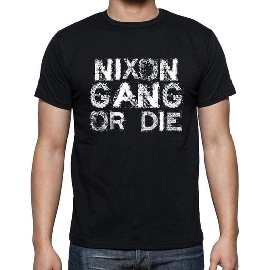 Nixon Family Gang Tshirt Mens Tshirt Black Tshirt Gift T-Shirt 00033 - Black / S - Casual