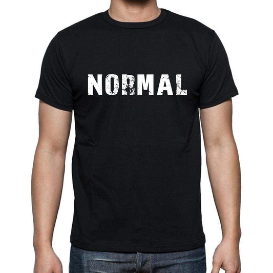 Normal Mens Short Sleeve Round Neck T-Shirt - Casual
