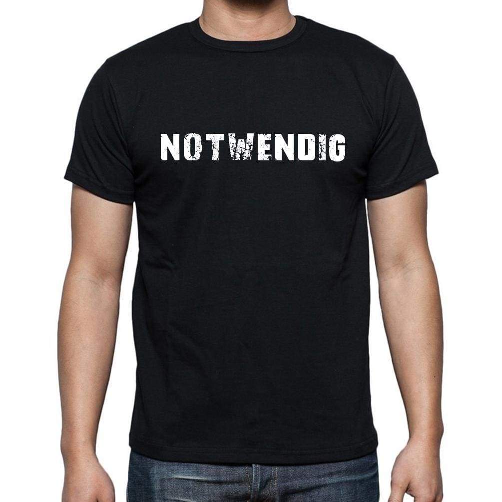 Notwendig Mens Short Sleeve Round Neck T-Shirt - Casual