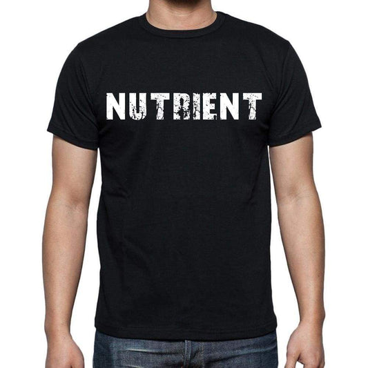 Nutrient Mens Short Sleeve Round Neck T-Shirt - Casual