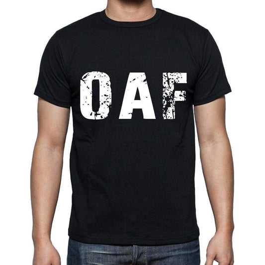 Oaf Men T Shirts Short Sleeve T Shirts Men Tee Shirts For Men Cotton Black 3 Letters - Casual