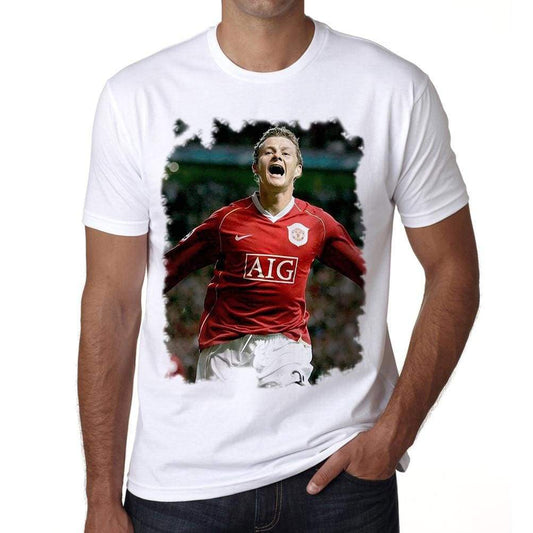 Ole Gunnar Solskjaer T-Shirt For Mens Short Sleeve Cotton Tshirt Men T Shirt 00034 - T-Shirt