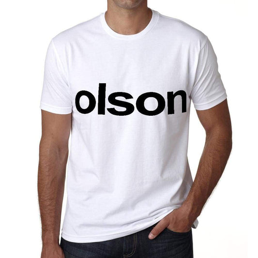 Olson Mens Short Sleeve Round Neck T-Shirt 00052