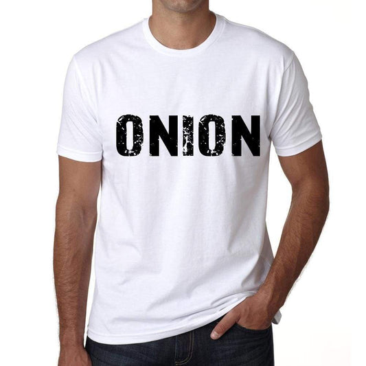 Onion Mens T Shirt White Birthday Gift 00552 - White / Xs - Casual