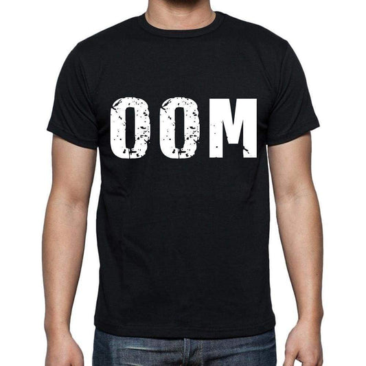 Oom Men T Shirts Short Sleeve T Shirts Men Tee Shirts For Men Cotton Black 3 Letters - Casual