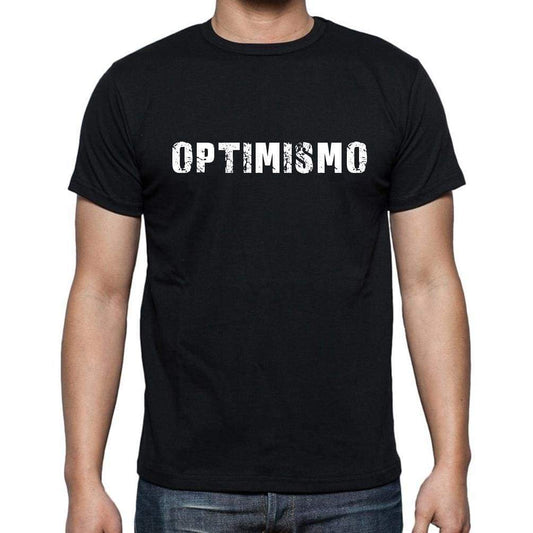 Optimismo Mens Short Sleeve Round Neck T-Shirt - Casual
