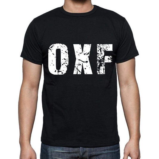 Oxf Men T Shirts Short Sleeve T Shirts Men Tee Shirts For Men Cotton Black 3 Letters - Casual