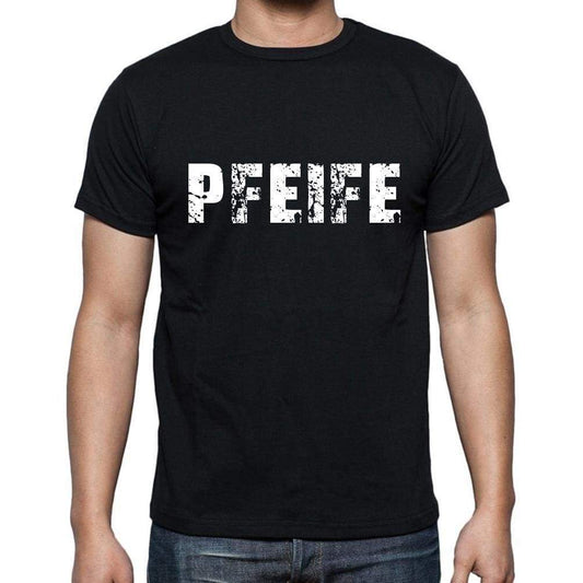 Pfeife Mens Short Sleeve Round Neck T-Shirt - Casual
