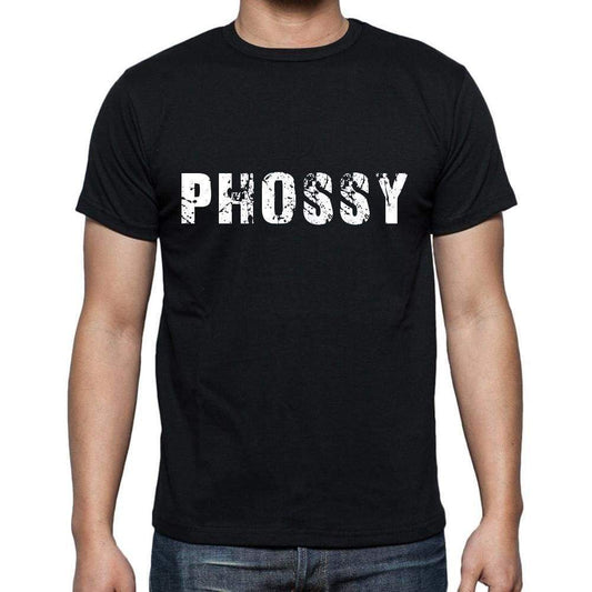 Phossy Mens Short Sleeve Round Neck T-Shirt 00004 - Casual