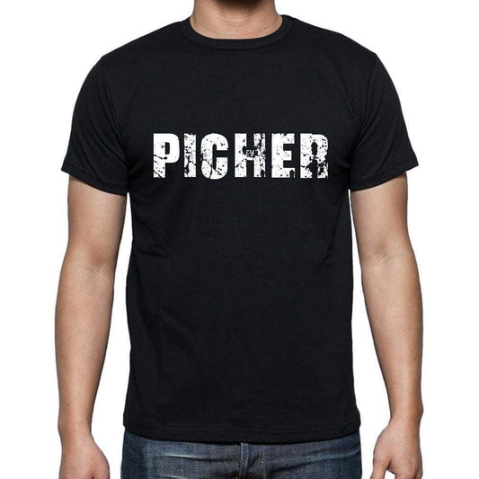 Picher Mens Short Sleeve Round Neck T-Shirt 00003 - Casual