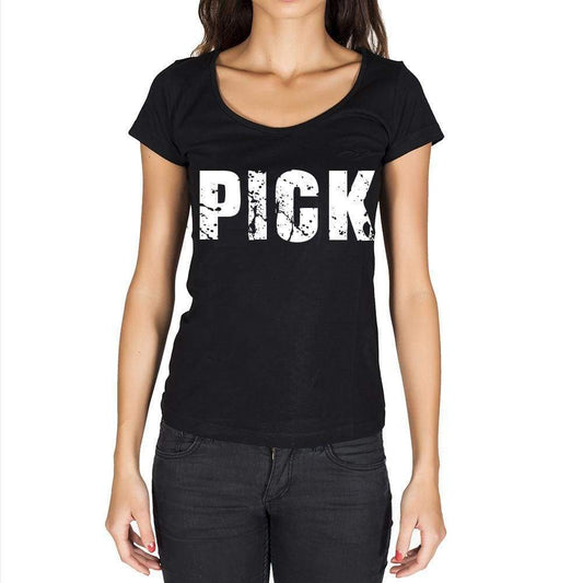 Pick Womens Short Sleeve Round Neck T-Shirt - Casual