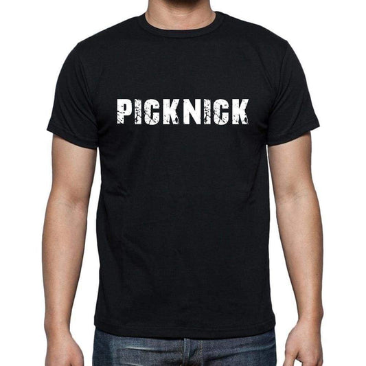 Picknick Mens Short Sleeve Round Neck T-Shirt - Casual