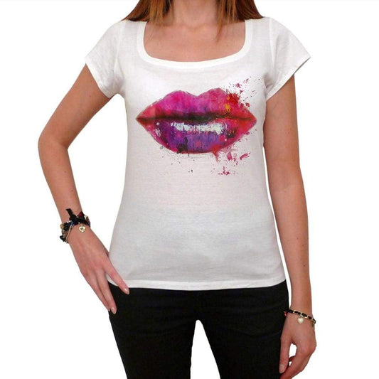 Pink Kiss Womens T-Shirt Gift T Shirt Womens Tee 00167 - T-Shirt