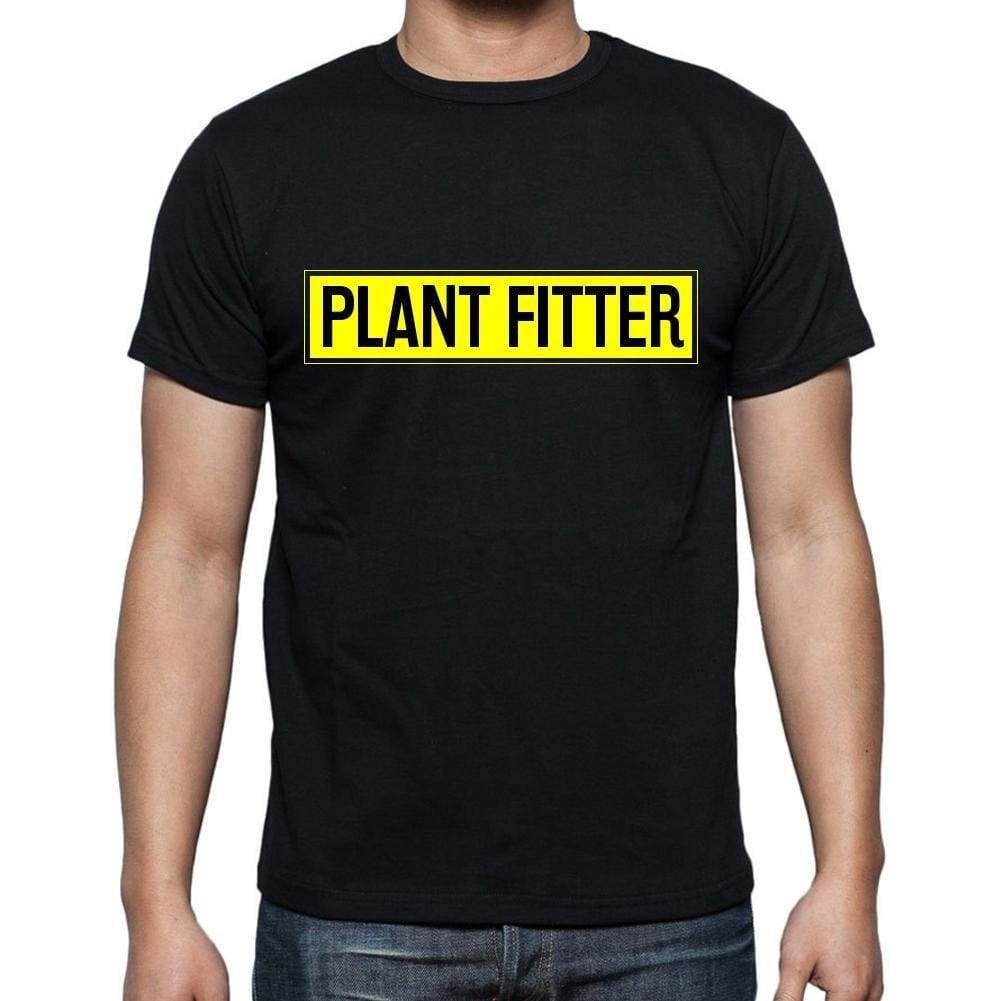 Plant Fitter T Shirt Mens T-Shirt Occupation S Size Black Cotton - T-Shirt