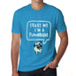 Playwright Trust Me Im A Playwright Mens T Shirt Blue Birthday Gift 00530 - Blue / Xs - Casual