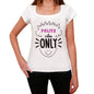 Polite Vibes Only White Womens Short Sleeve Round Neck T-Shirt Gift T-Shirt 00298 - White / Xs - Casual