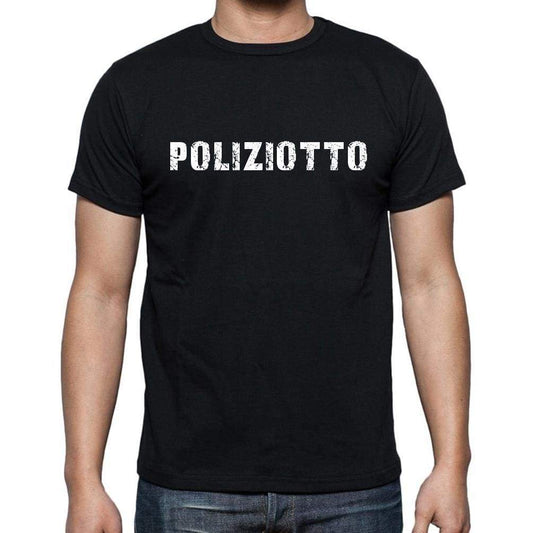 Poliziotto Mens Short Sleeve Round Neck T-Shirt 00017 - Casual