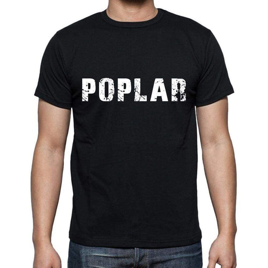 poplar ,Men's Short Sleeve Round Neck T-shirt 00004 - Ultrabasic