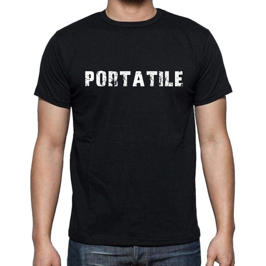 Portatile Mens Short Sleeve Round Neck T-Shirt 00017 - Casual