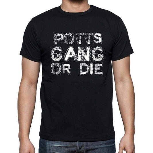 Potts Family Gang Tshirt Mens Tshirt Black Tshirt Gift T-Shirt 00033 - Black / S - Casual