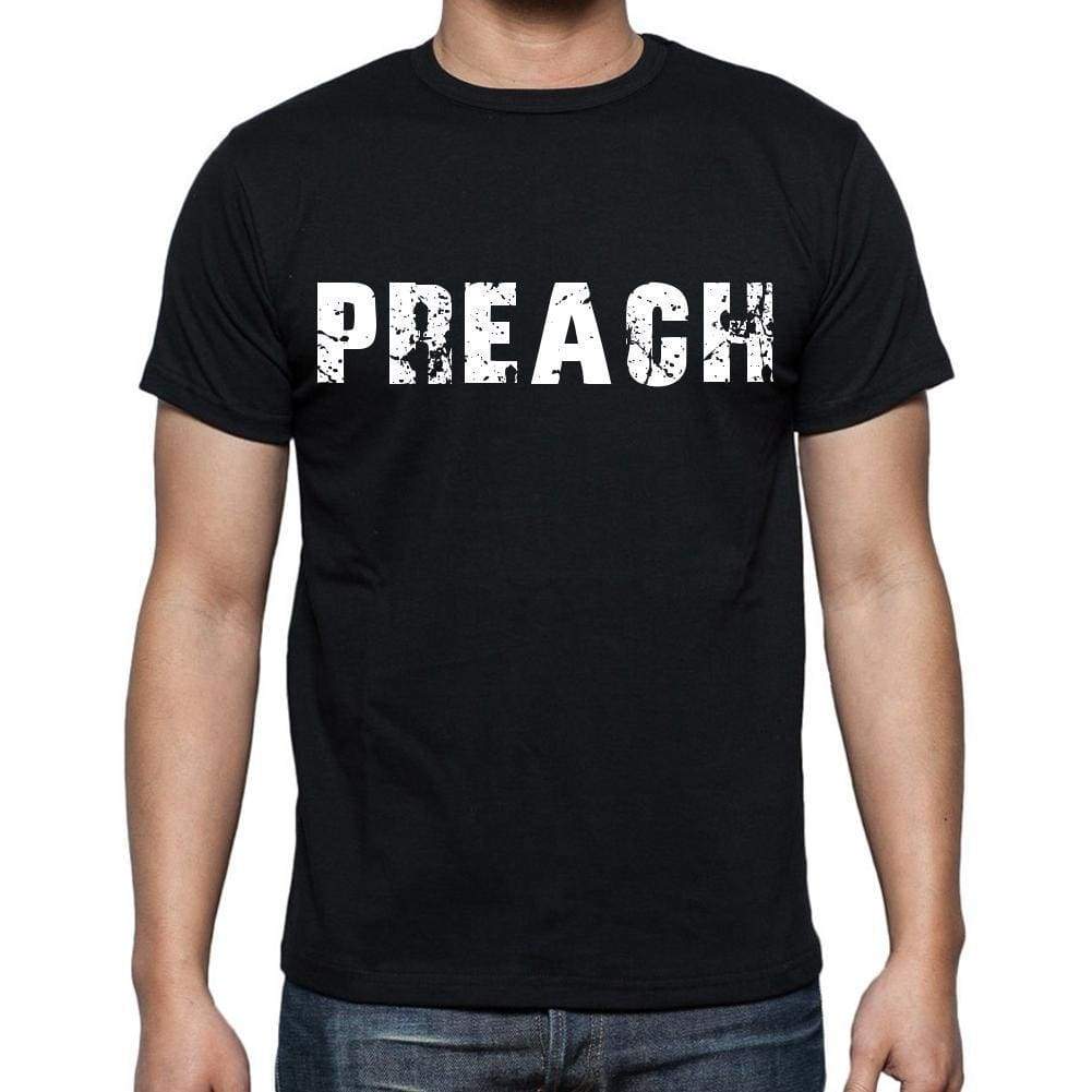 Preach Mens Short Sleeve Round Neck T-Shirt - Casual
