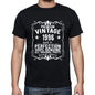 Premium Vintage Year 1996 Black Mens Short Sleeve Round Neck T-Shirt Gift T-Shirt 00347 - Black / S - Casual