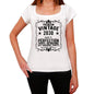 Premium Vintage Year 2030 White Womens Short Sleeve Round Neck T-Shirt Gift T-Shirt 00368 - White / Xs - Casual