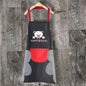 Abrasion Hand Apron Female Waterproof And Oil-proof Hooded Kitchen Sleeveless Overalls Hanging Neck Easy To Take Off CB4518/O