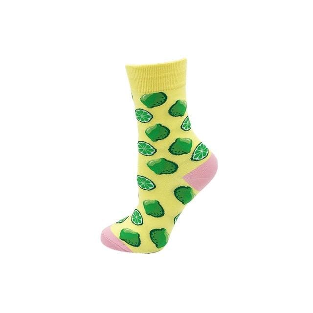 Yeadu New Harajuku Cotton Women's Socks Cute Soft Novelty Kawaii Funny Dog Cat Watermelon Bee Flamingo Sock for Girl Gift