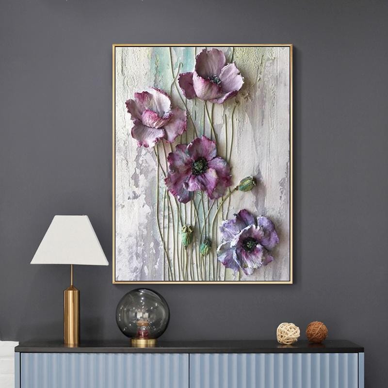 Art Scandinavian Home Decor Abstract Canvas Painting Wall Art Flower Butterfly Posters And Prints Wall Pictures For Living Room