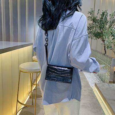 Mini Stone Pattern Crossbody Bags For Women 2020 Pu Leather Purses and Handbags New Designer Ladies Shoulder Messenger Bag