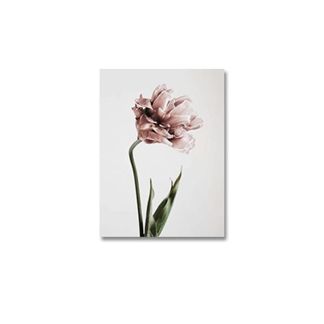 Modern Tulip Flower Prints Wall Art Canvas Paintings Floral Poster Scandinavia Pictures for Living Room Bedroom Home Decorative