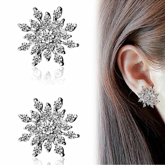 New Fashion Simulated Pearls Pendientes Bijoux Angel Wings Leaf Feather Flowers Stud Earrings For Women Wedding Jewelry Brincos-Earrings-Ultrabasic