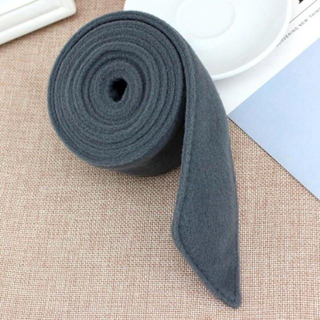 195x4.5cm Unisex Faux Wool Belt Waistband Wrap Woolen Sash Tie Fashion Wool Buckles for New Overcoat Accessories-Tie-Ultrabasic