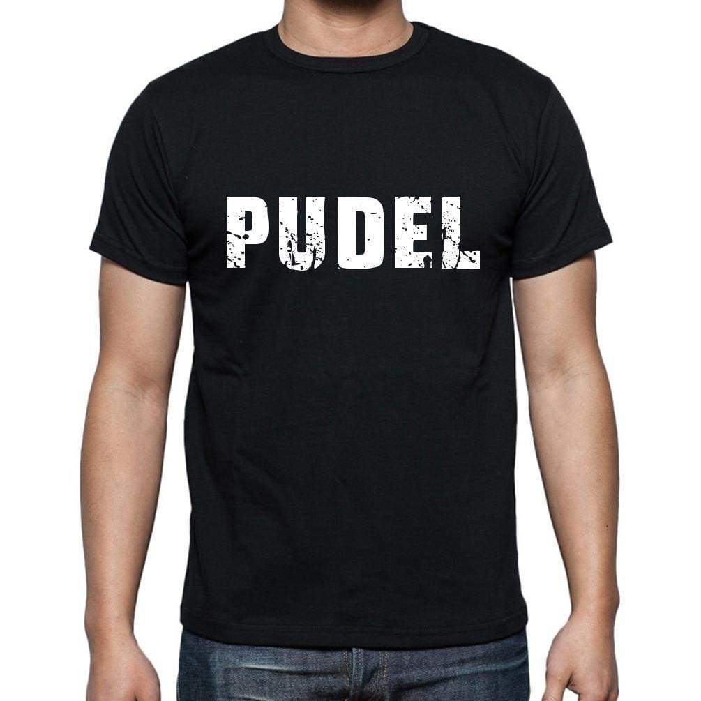 Pudel Mens Short Sleeve Round Neck T-Shirt - Casual