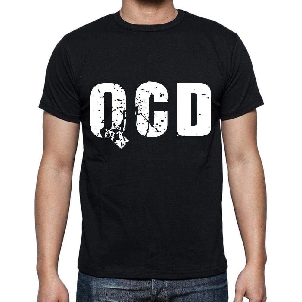 Qcd Men T Shirts Short Sleeve T Shirts Men Tee Shirts For Men Cotton Black 3 Letters - Casual